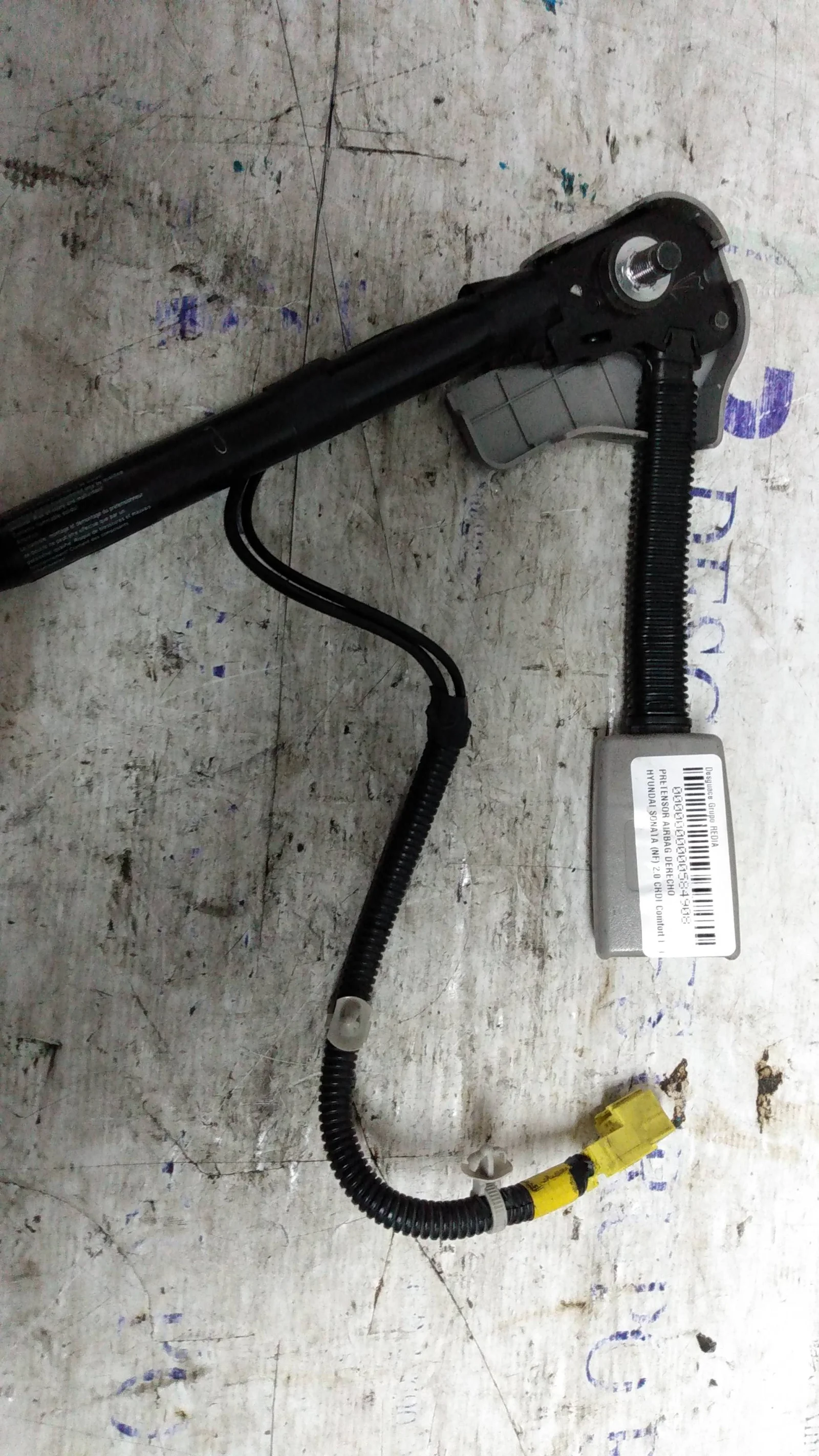 Foto de PRETENSOR AIRBAG DERECHO HYUNDAI SONATA (NF)