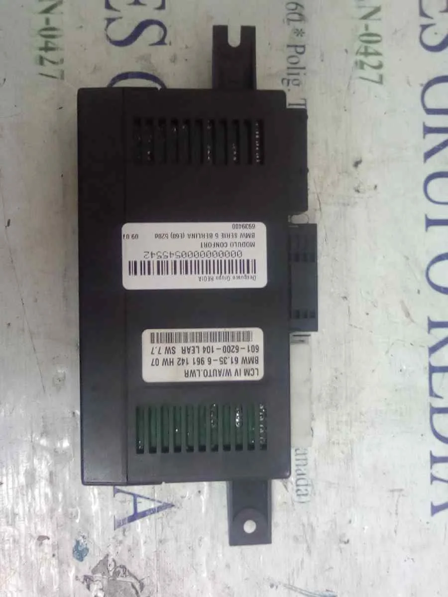 Foto de MODULO CONFORT BMW SERIE 5 BERLINA (E60) referencia 6939400