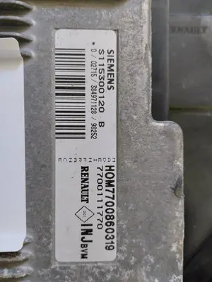 Foto de CENTRALITA MOTOR UCE RENAULT MEGANE I FASE 2 BERLINA (BA0) 1.6 (107 CV / 79 KW) referencia HOM7700860319 foto 4