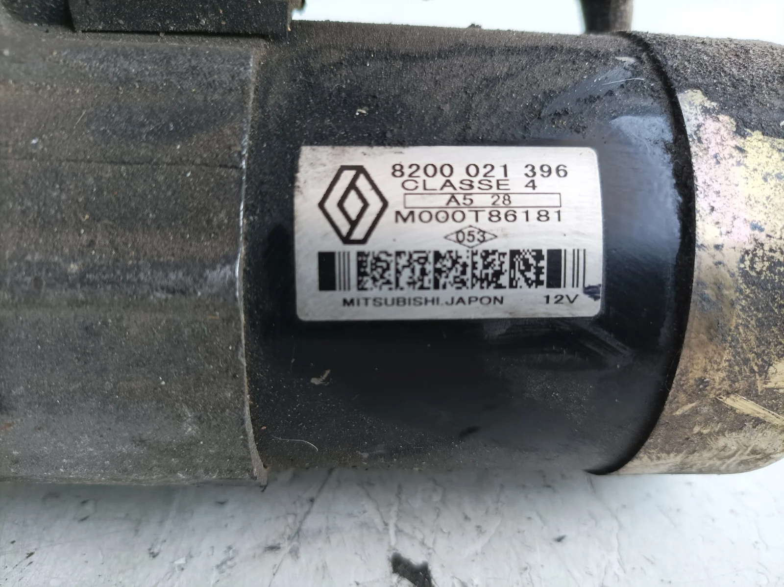 Foto de MOTOR ARRANQUE RENAULT CLIO II FASE II (B/CB0) referencia 8200021396