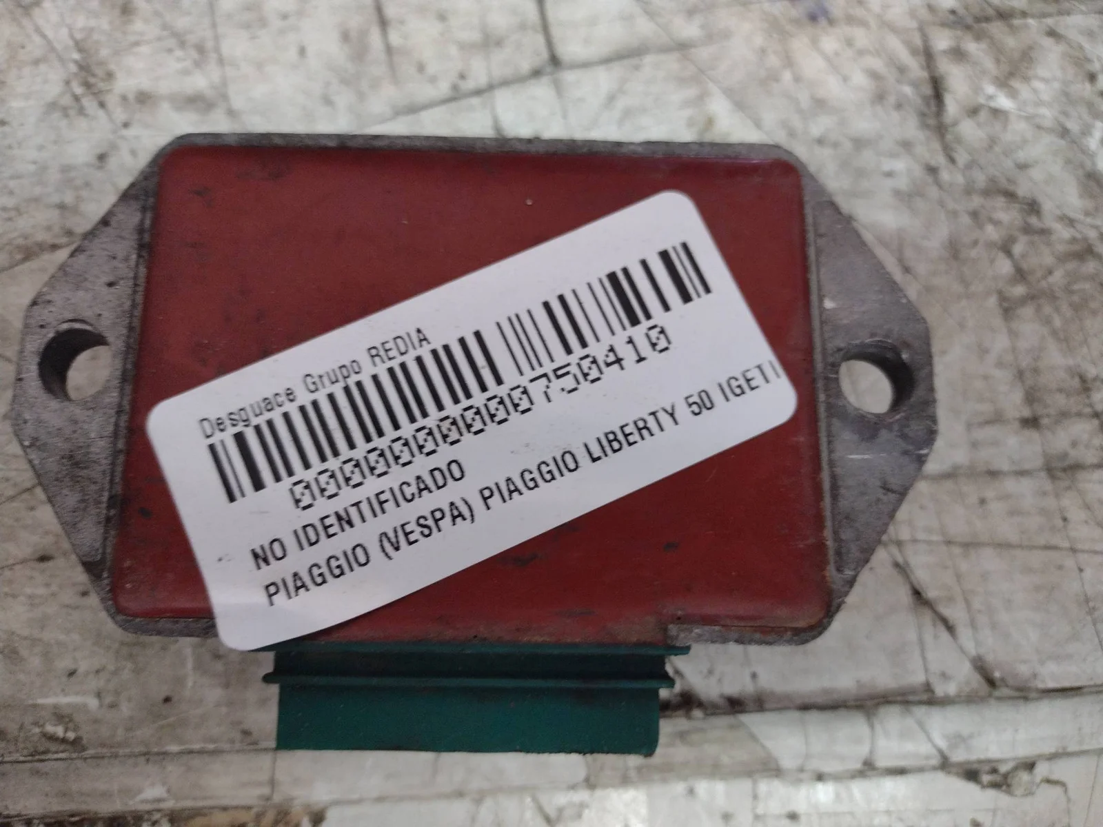 Foto de REGULADOR DE CORRIENTE PIAGGIO (VESPA) LIBERTY 50 I-GET