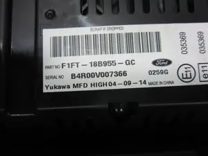 Foto de PANTALLA MULTIFUNCION FORD FOCUS SPORTBREAK (CB8) 1.6 TDCi CAT (95 CV / 70 KW) referencia F1FT18B955 foto 4