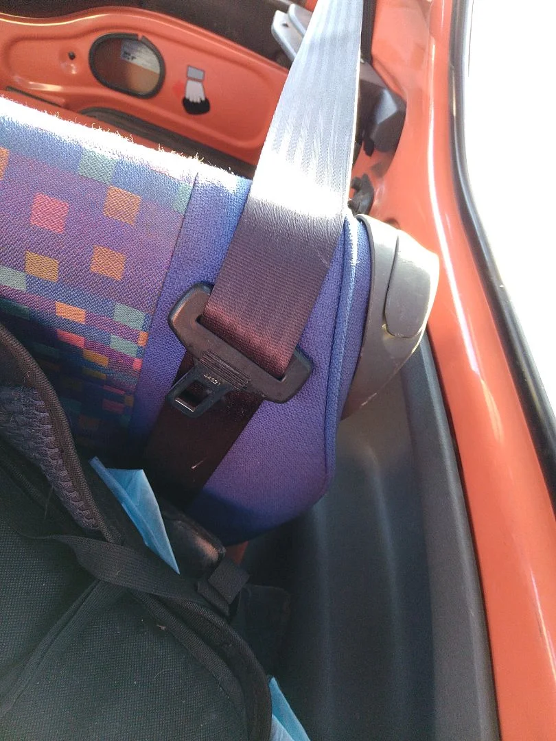 Foto de CINTURON SEGURIDAD TRASERO IZQUIERDO FIAT SEICENTO (187) 0.9 CAT (39 CV / 29 KW)