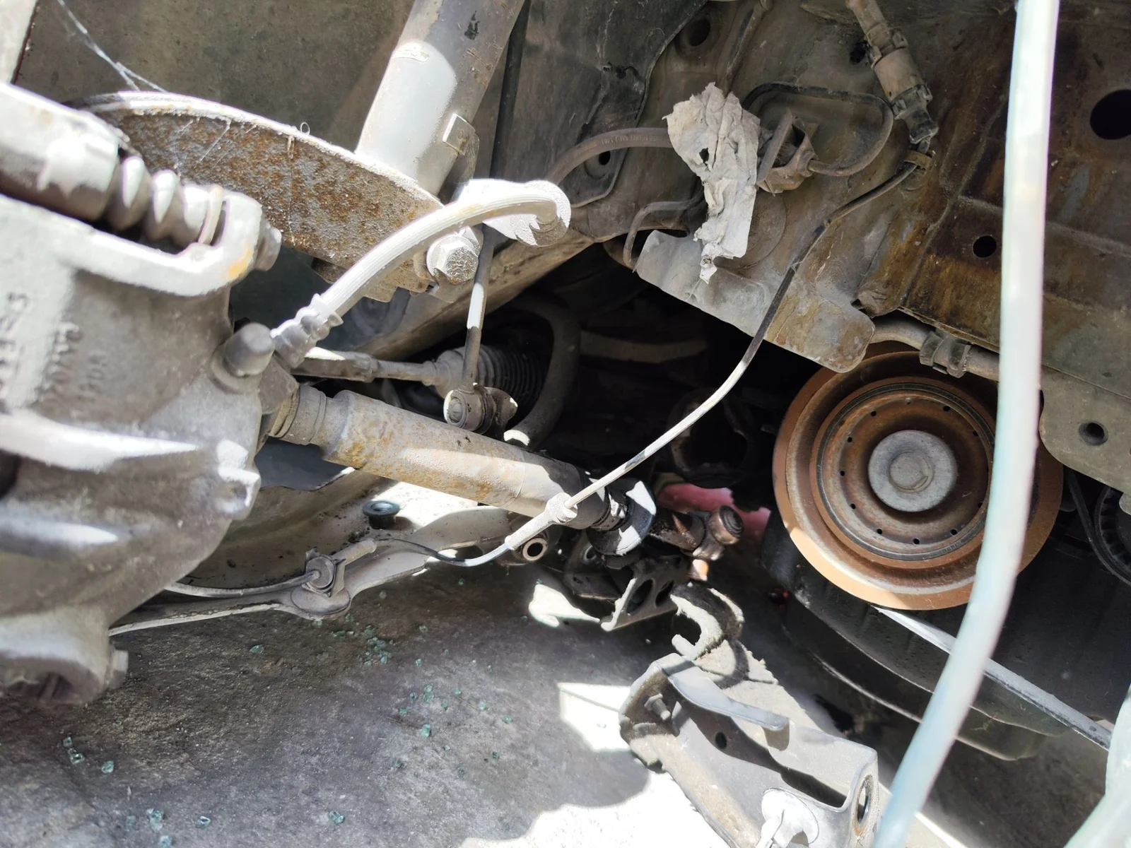 Foto de BRAZO SUSPENSION DELANTERO DERECHO RENAULT SCENIC II 1.5 dCi Diesel (101 CV / 74 KW) referencia 8200298455