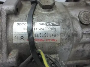 Foto de COMPRESOR AIRE ACONDICIONADO PEUGEOT 307 BREAK/ SW (S2) 1.6 16V CAT (109 CV / 80 KW) referencia 9651911480 foto 10