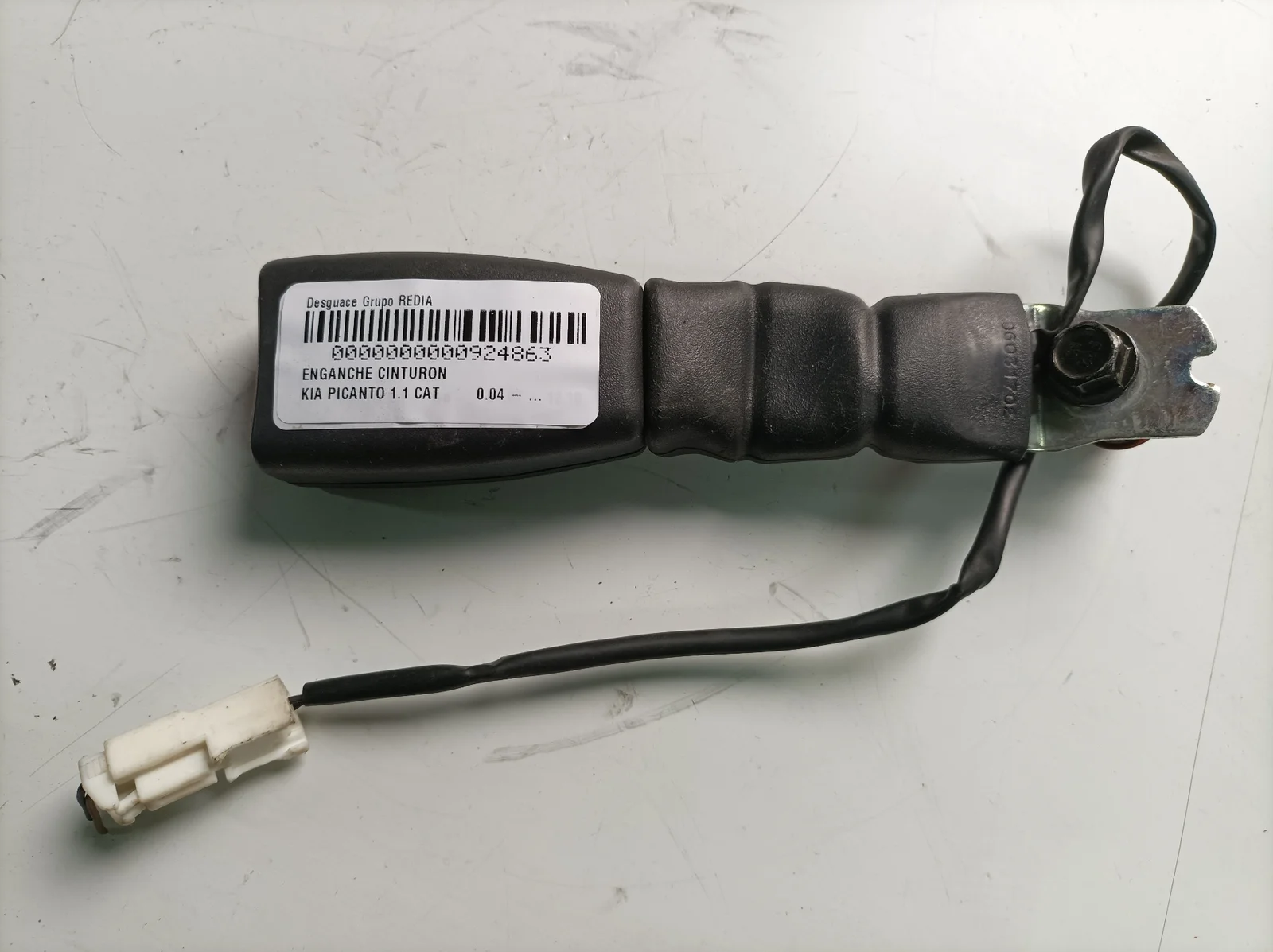 Foto de ENGANCHE CINTURON DELANTERO DERECHO KIA PICANTO (SA)