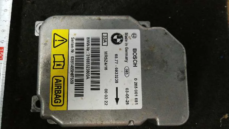 Foto de CENTRALITA AIRBAG BMW SERIE X5 (E53) 3.0 24V CAT (231 CV / 170 KW) referencia 65776933238