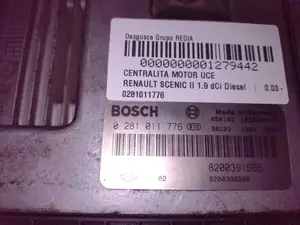 Foto de CENTRALITA MOTOR UCE RENAULT SCENIC II (JM) referencia 0281011776 foto 3