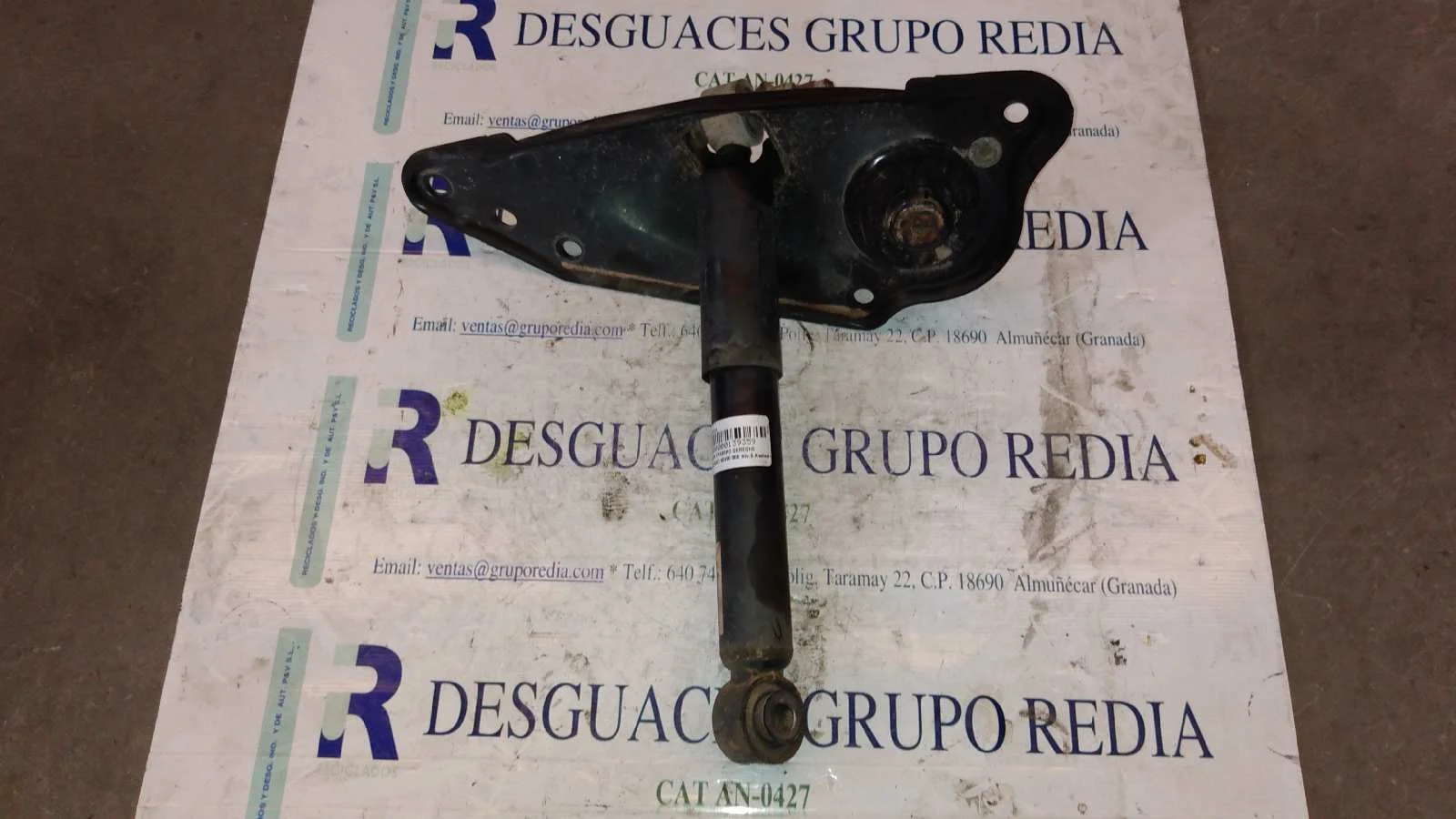 Foto de AMORTIGUADOR TRASERO DERECHO CITROEN BERLINGO 1.6 HDi FAP (90 CV / 66 KW) referencia 814902002636