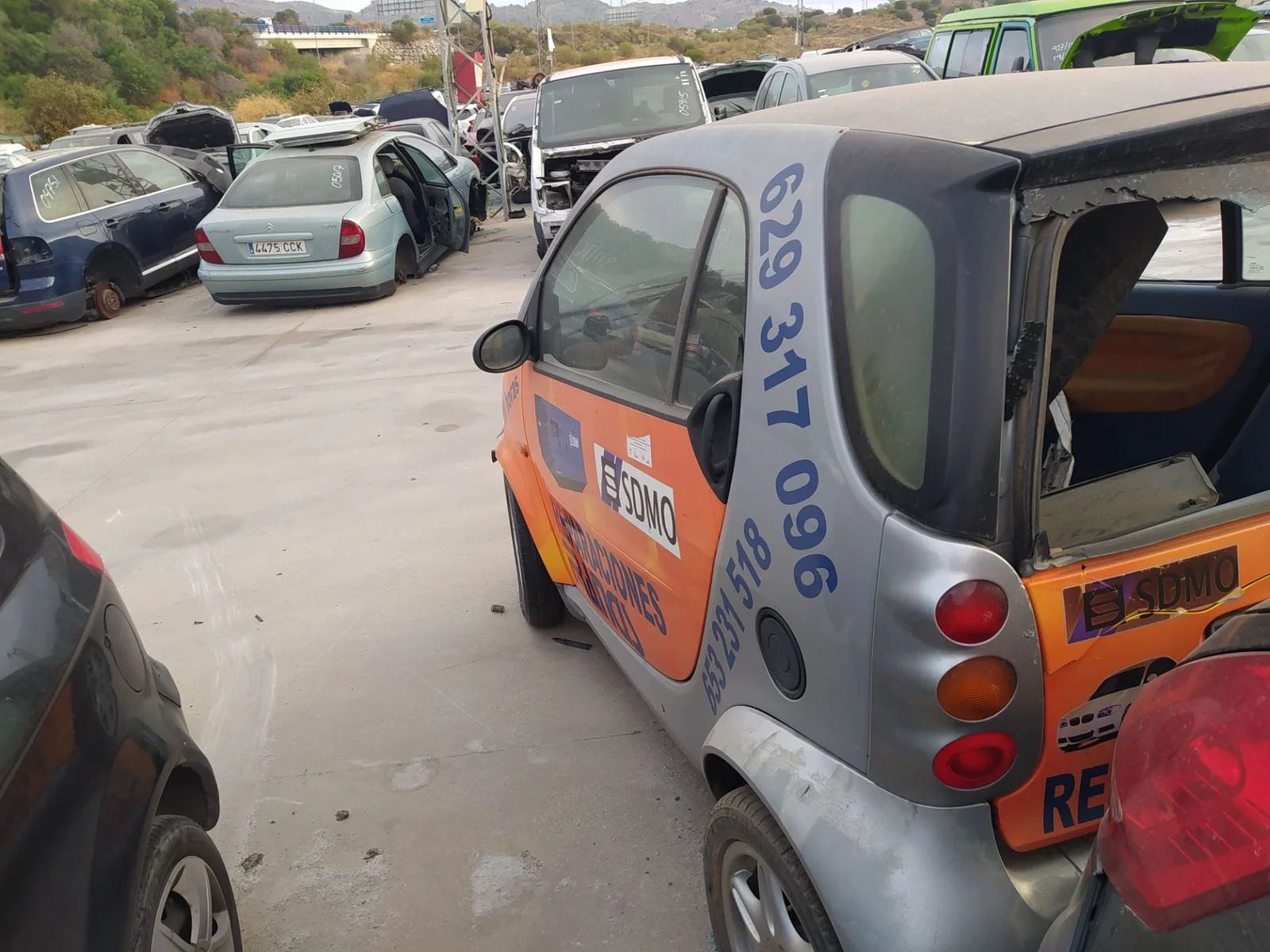 Foto de PUENTE TRASERO SMART CITY-COUPE 0.6 Turbo CAT (54 CV / 40 KW) referencia 0014010V001000000