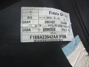 Foto de GUARNECIDO PUERTA DELANTERA DERECHA FORD FIESTA (CNN) 1.25 16V CAT (82 CV / 60 KW) referencia F1BBA23942AA foto 3