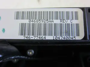 Foto de MANDO CALEFACCION / AIRE ACONDICIONADO CHRYSLER VOYAGER (RG) 2.8 CRD CAT (150 CV / 110 KW) referencia 05009180 foto 2