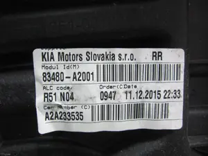 Foto de ELEVALUNAS TRASERO DERECHO KIA CEED (JD) 1.4 CRDi CAT (90 CV / 66 KW) referencia 83480A2001 foto 2