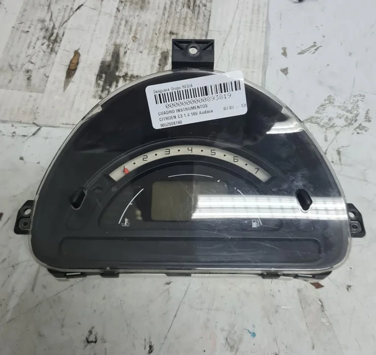 Foto de CUADRO INSTRUMENTOS CITROEN C3 1.4 16V (88 CV / 65 KW) referencia P9652008180H01