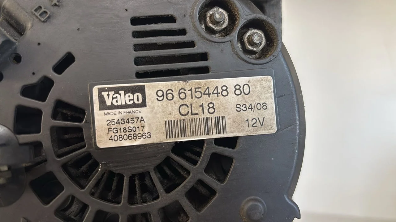 Foto de ALTERNADOR CITROEN GRAND C4 PICASSO referencia 9661544880