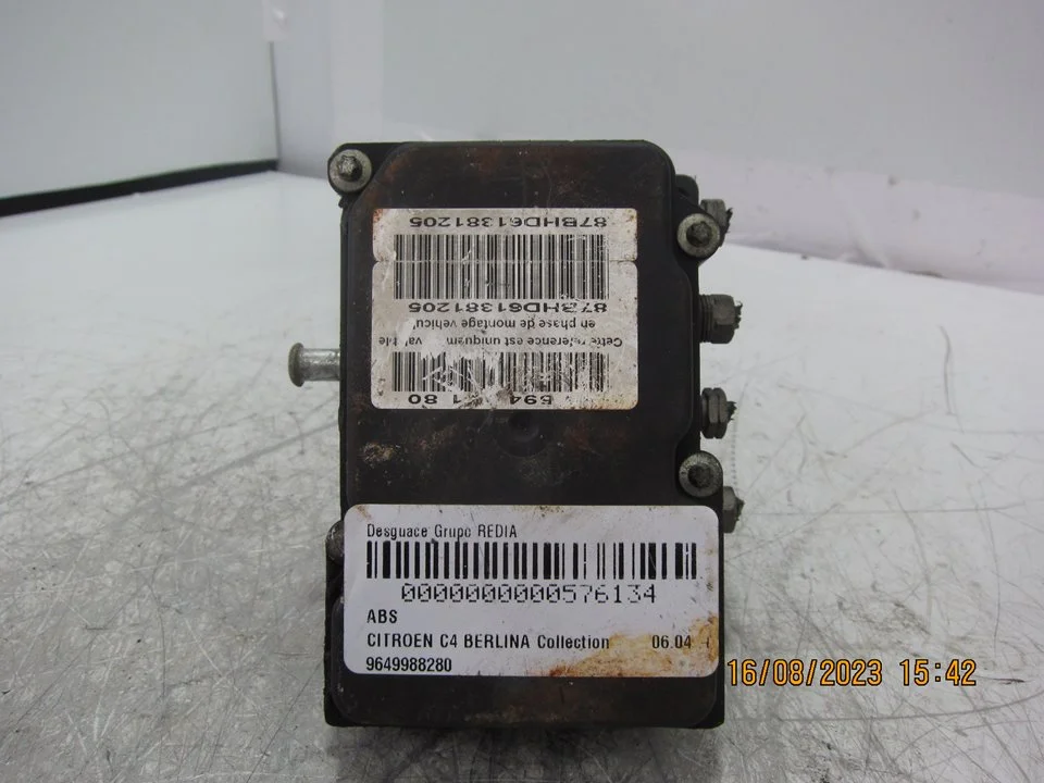 Foto de ABS CITROEN C4 BERLINA 1.6 16V HDi (90 CV / 66 KW) referencia 9649988280