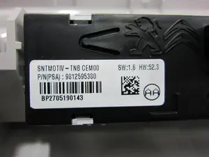 Foto de LUZ INTERIOR CITROEN C5 AIRCROSS 1.2 12V e-THP / PureTech (131 CV / 96 KW) referencia 9812595380 foto 5