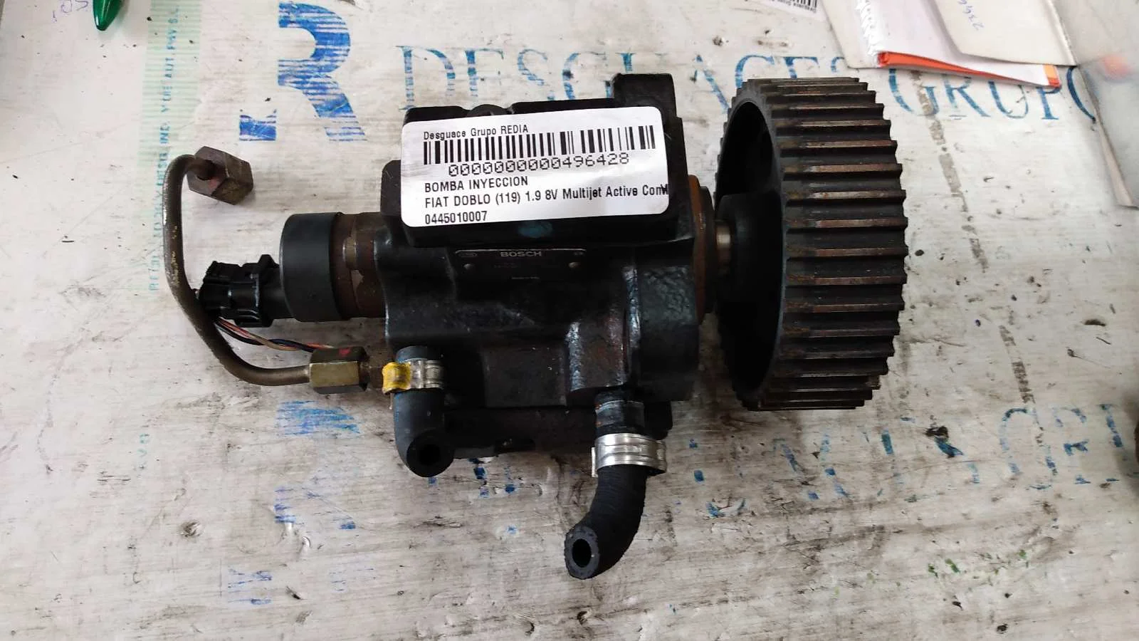 Foto de BOMBA INYECCION FIAT I DOBLÒ (119) referencia 0445010007