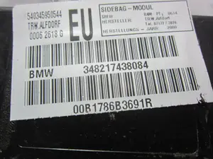Foto de AIRBAG LATERAL DELANTERO DERECHO BMW SERIE 3 BERLINA (E46) 3.0 24V Turbodiesel CAT (184 CV / 135 KW) referencia 348217438084 foto 3