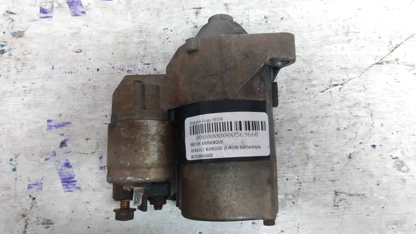 Foto de MOTOR ARRANQUE RENAULT KANGOO I (F/KC0) referencia 867838864608