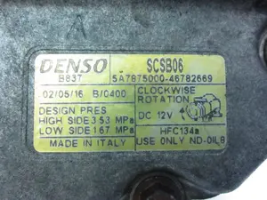 Foto de COMPRESOR AIRE ACONDICIONADO FIAT BRAVO (182) referencia 5A7875000 foto 9