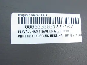 Foto de ELEVALUNAS TRASERO IZQUIERDO CHRYSLER SEBRING JR 41 BERLINA 2.7 CAT (203 CV / 149 KW) foto 2