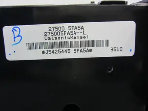 Foto de MANDO CLIMATIZADOR NISSAN MICRA (K14) 0.9 CAT (90 CV / 66 KW) referencia 275005FA5A foto 5