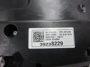 Foto de PANTALLA MULTIFUNCION OPEL CROSSLAND X 1.2 (110 CV / 81 KW) referencia 39238229 foto 5