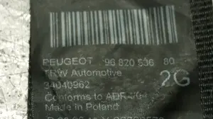 Foto de CINTURON SEGURIDAD TRASERO IZQUIERDO PEUGEOT 5008 1.6 HDi FAP (112 CV / 82 KW) referencia 9682053680 foto 3