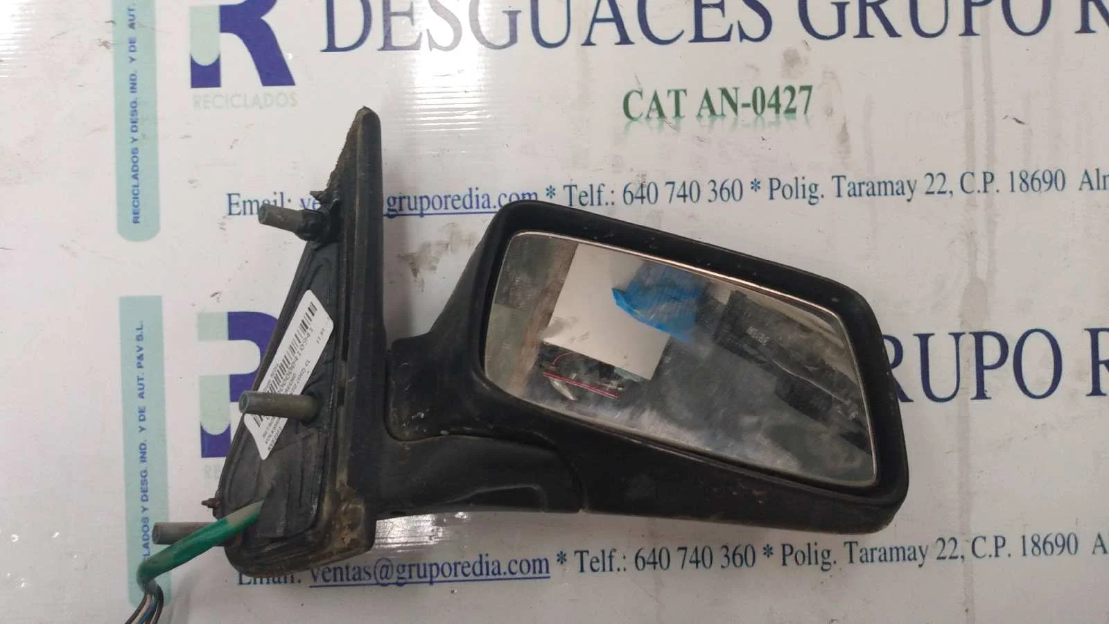 Foto de RETROVISOR DERECHO VOLKSWAGEN VENTO (1H2) 1.9 Diesel (64 CV / 47 KW) referencia NVE2311