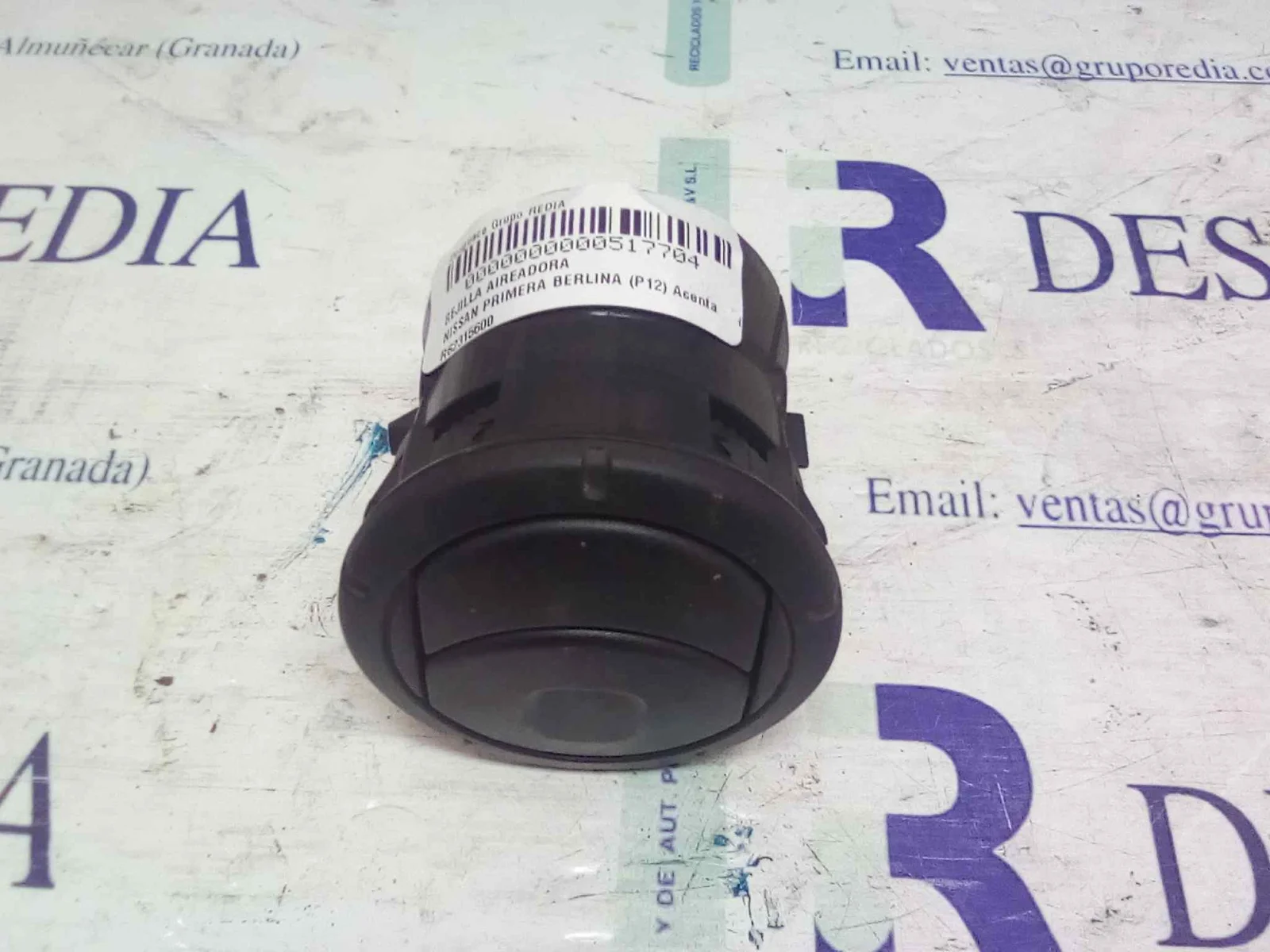 Foto de REJILLA AIREADORA NISSAN PRIMERA BERLINA (P12) referencia R62315600