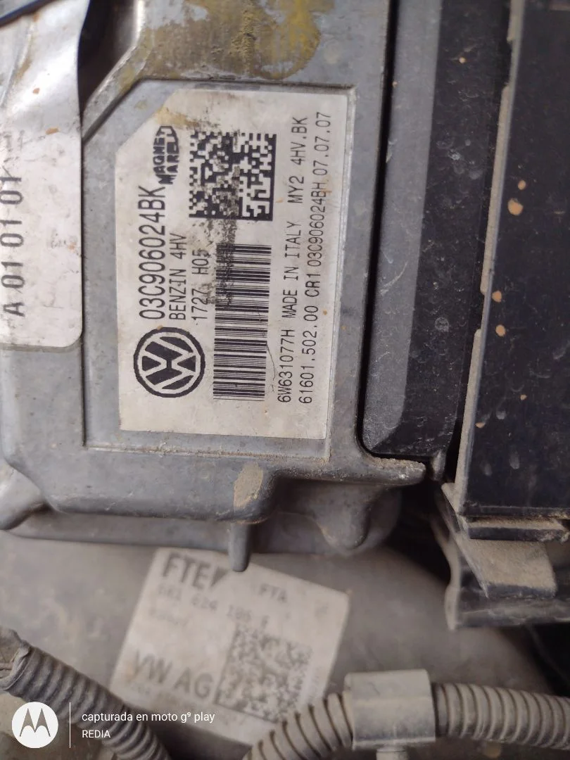 Foto de CENTRALITA MOTOR UCE SEAT IBIZA BERLINA (6J5) 1.4 16V (86 CV / 63 KW) referencia 03C906024BK