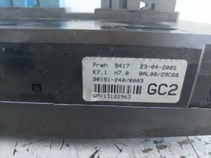 Foto de MANDO CLIMATIZADOR OPEL ASTRA H BERLINA referencia 13122963 foto 3