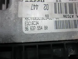 Foto de CENTRALITA MOTOR UCE PEUGEOT 207 1.6 16V HDi FAP (90 CV / 66 KW) referencia 9663755480 foto 5