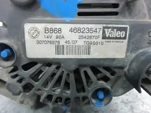 Foto de ALTERNADOR FIAT III EVO PUNTO (199) 1.3 16V JTD CAT (75 CV / 55 KW) referencia 46823547 foto 3