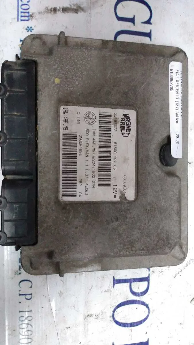 Foto de CENTRALITA MOTOR UCE FIAT SEICENTO (187) referencia 6160062705