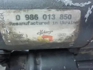 Foto de MOTOR ARRANQUE CITROEN XSARA PICASSO referencia 0986013850 foto 2