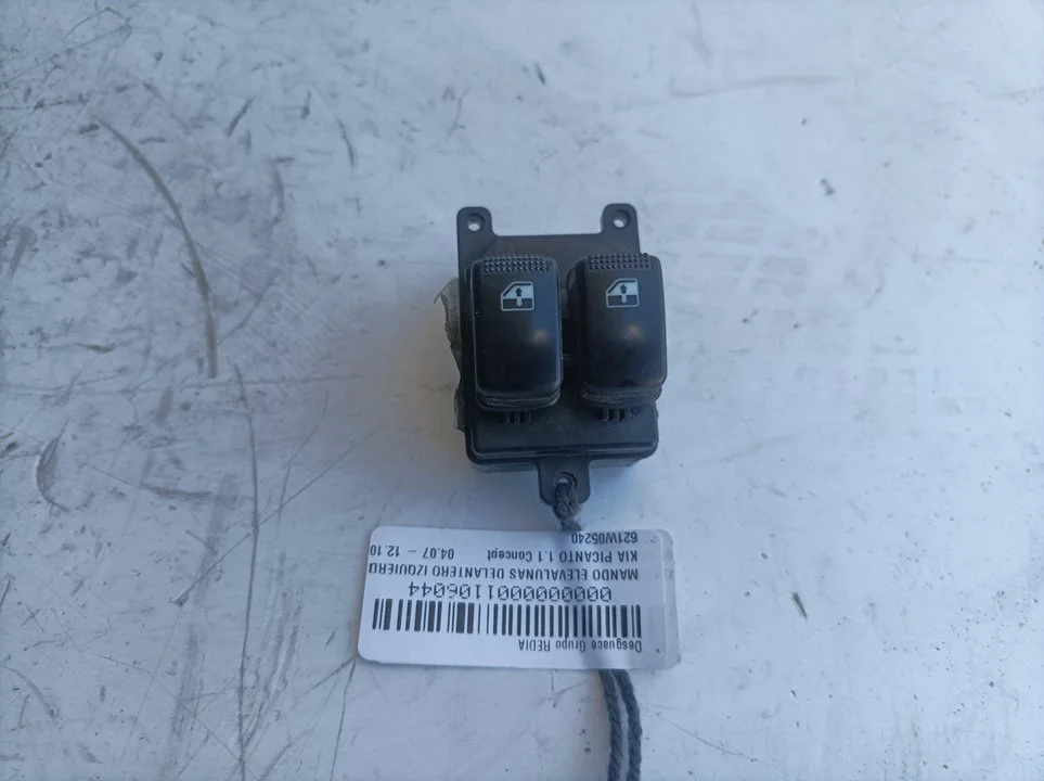 Foto de MANDO ELEVALUNAS DELANTERO IZQUIERDO KIA PICANTO (SA) 1.1 CAT (65 CV / 48 KW) referencia 621W05240