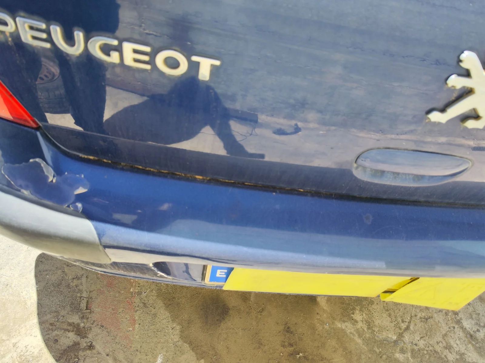 Foto de REFUERZO PARAGOLPES TRASERO PEUGEOT 307 BERLINA (S2) 1.4 16V CAT (KFU / ET3J4) (88 CV / 65 KW)