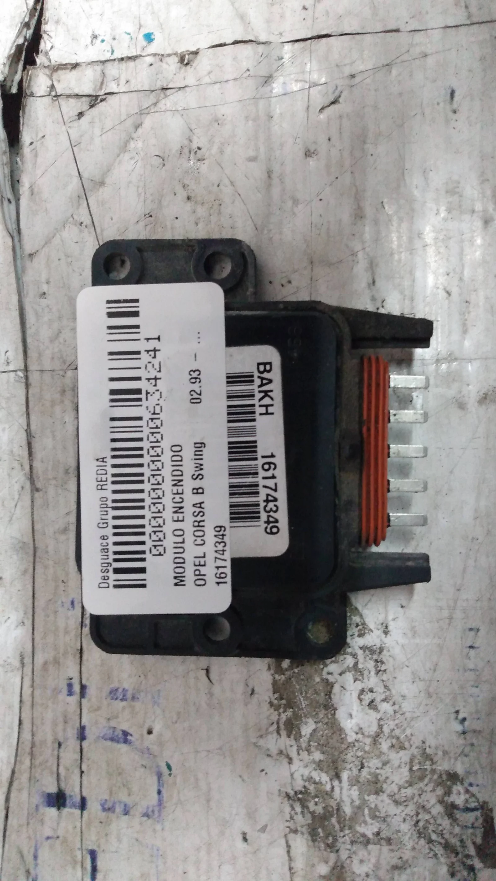 Foto de MODULO ENCENDIDO OPEL CORSA B referencia 16174349