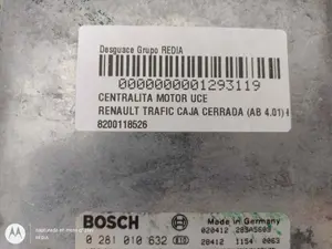 Foto de CENTRALITA MOTOR UCE RENAULT TRAFIC II FURGÓN 1.9 Diesel (101 CV / 74 KW) referencia 8200118526 foto 4