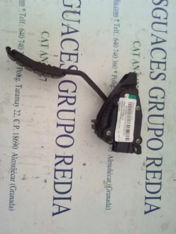 Foto de PEDAL ACELERADOR NISSAN INTERSTAR (X70) 2.5 dCi Diesel CAT (114 CV / 84 KW) referencia 7700314525