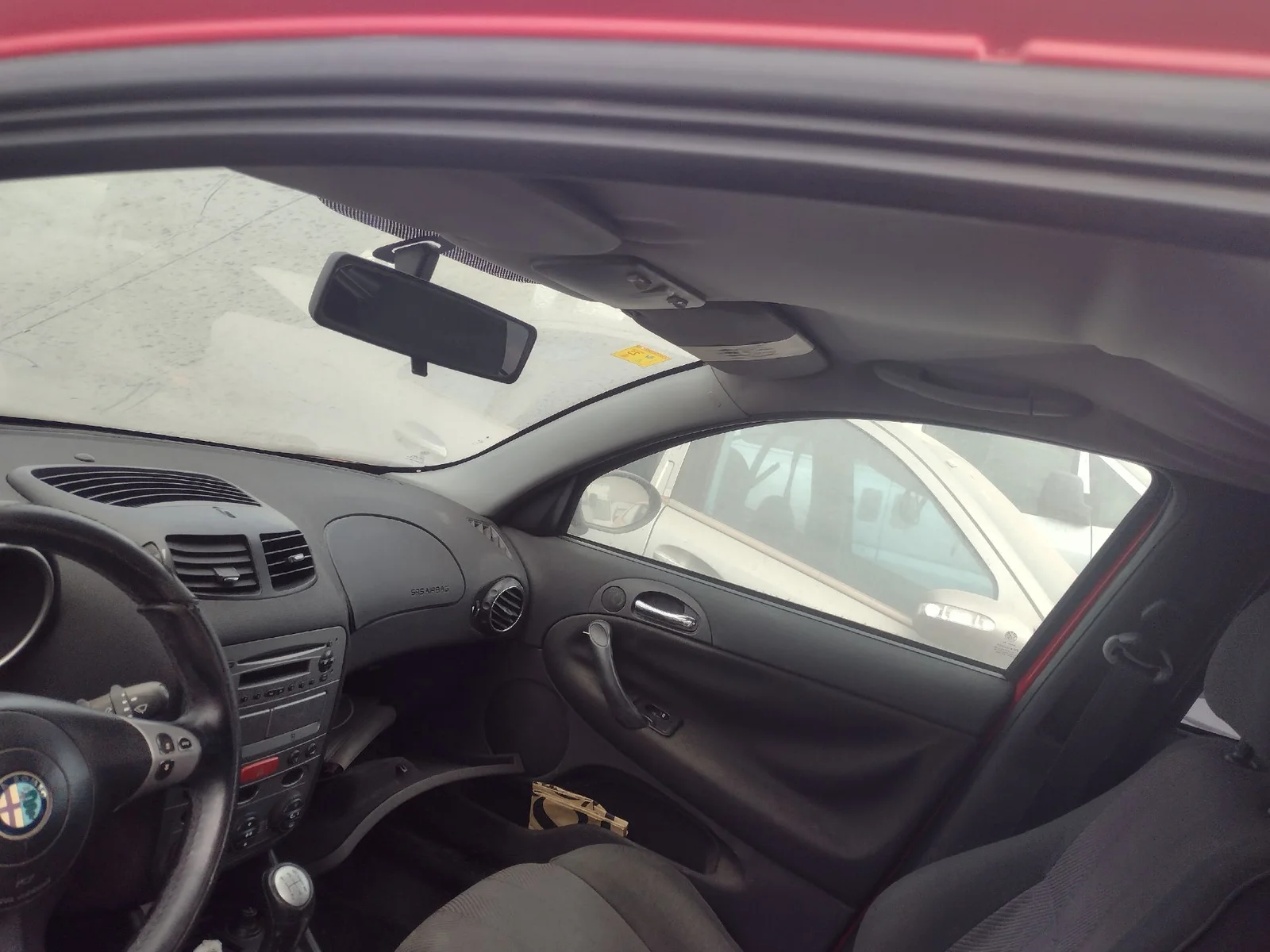 Foto de RETROVISOR INTERIOR ALFA ROMEO 147 (190) 1.6 16V CAT (105 CV / 77 KW)