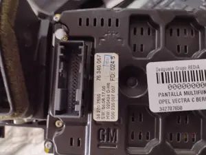 Foto de PANTALLA MULTIFUNCION OPEL VECTRA C BERLINA referencia 342707650 foto 2