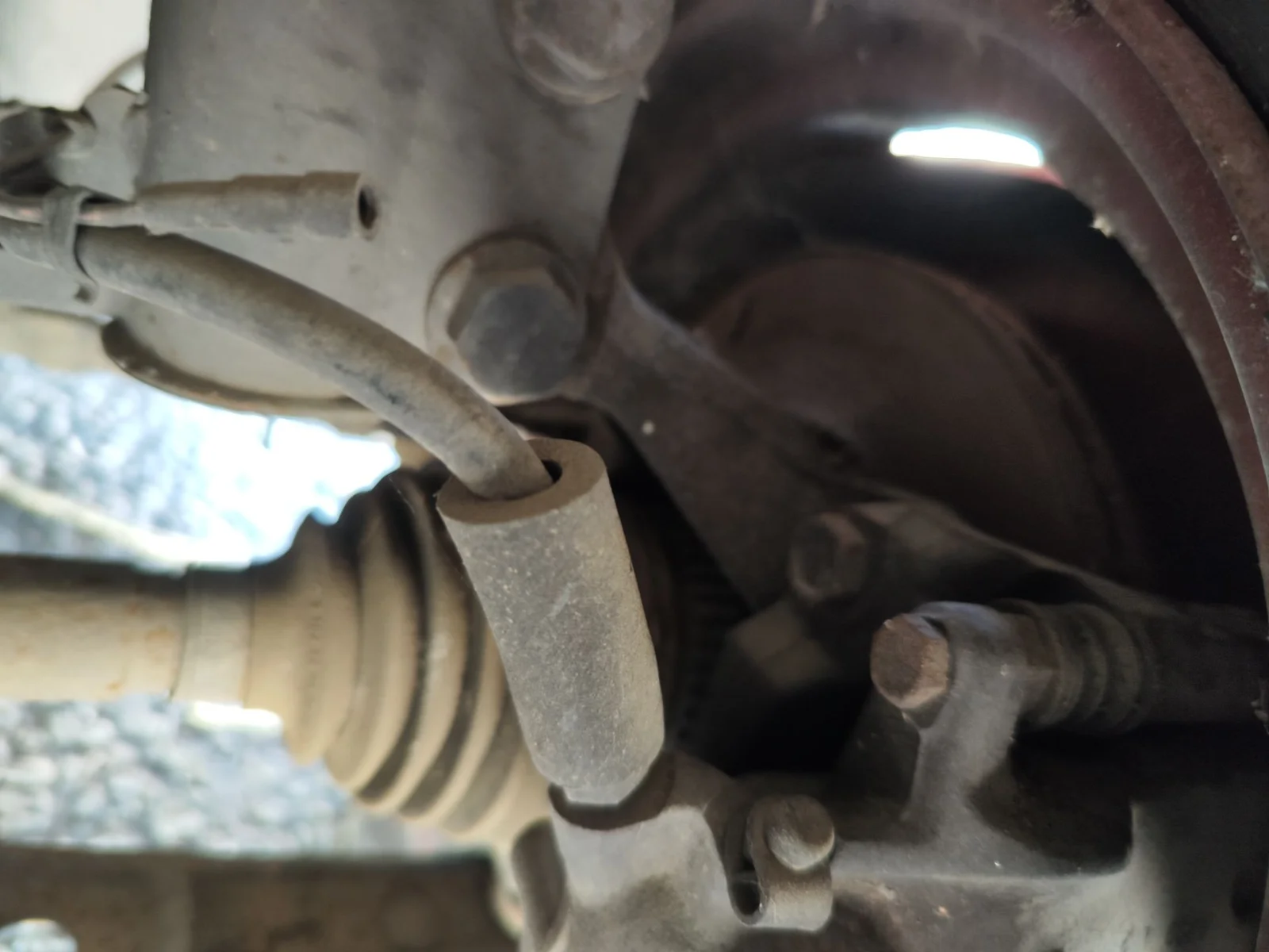 Foto de MANGUETA DELANTERA IZQUIERDA RENAULT LAGUNA (B56) 2.0 (113 CV / 83 KW)