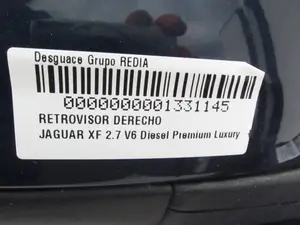 Foto de RETROVISOR DERECHO JAGUAR XF 2.7 V6 Diesel CAT (207 CV / 152 KW) foto 3