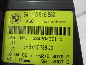 Foto de MANDO CLIMATIZADOR BMW SERIE 3 COMPACTO (E46) 2.0 16V Diesel CAT (150 CV / 110 KW) referencia 5HB00773820 foto 3