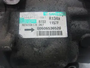 Foto de COMPRESOR AIRE ACONDICIONADO ALFA ROMEO 147 (190) 1.9 JTD (M) 16V CAT (150 CV / 110 KW) referencia 00606536520 foto 4