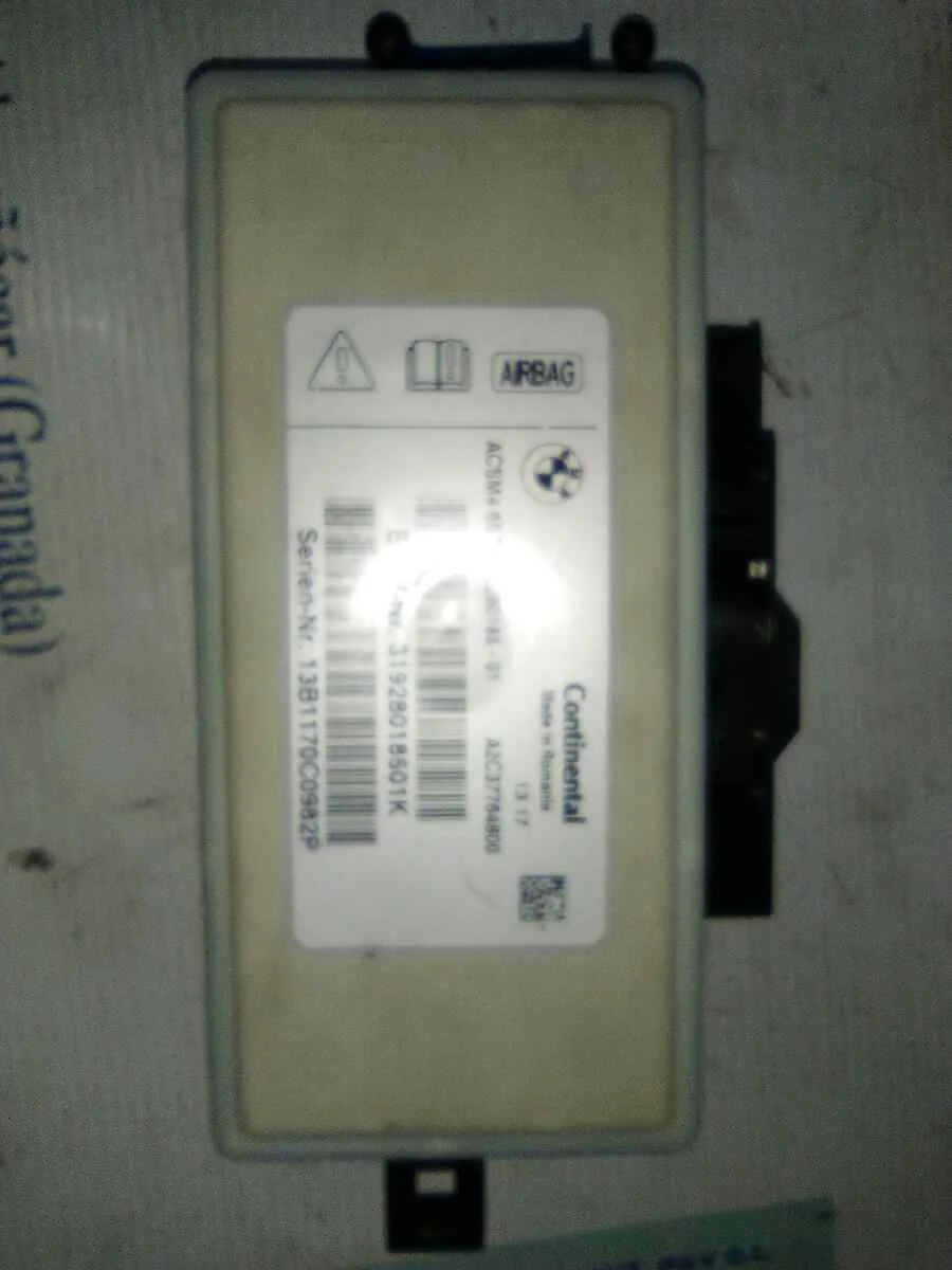 Foto de CENTRALITA AIRBAG BMW SERIE 7 (F01/F02) 3.0 Turbodiesel (313 CV / 230 KW) referencia 31928018501K