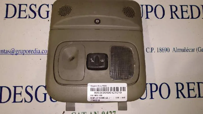 Foto de LUZ INTERIOR RENAULT SCENIC I (JA...) referencia 7700835151